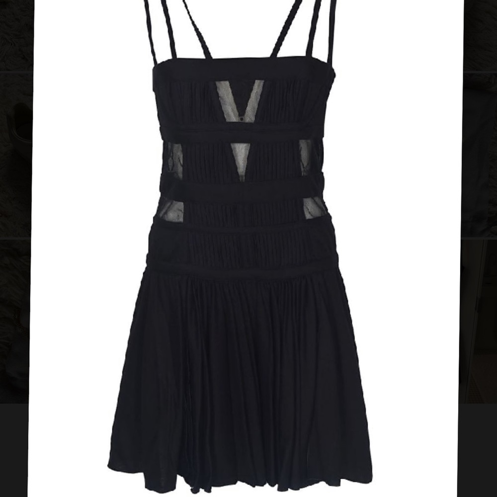 Giovanni Bedin Tulle Tank Strap Mini Dress
